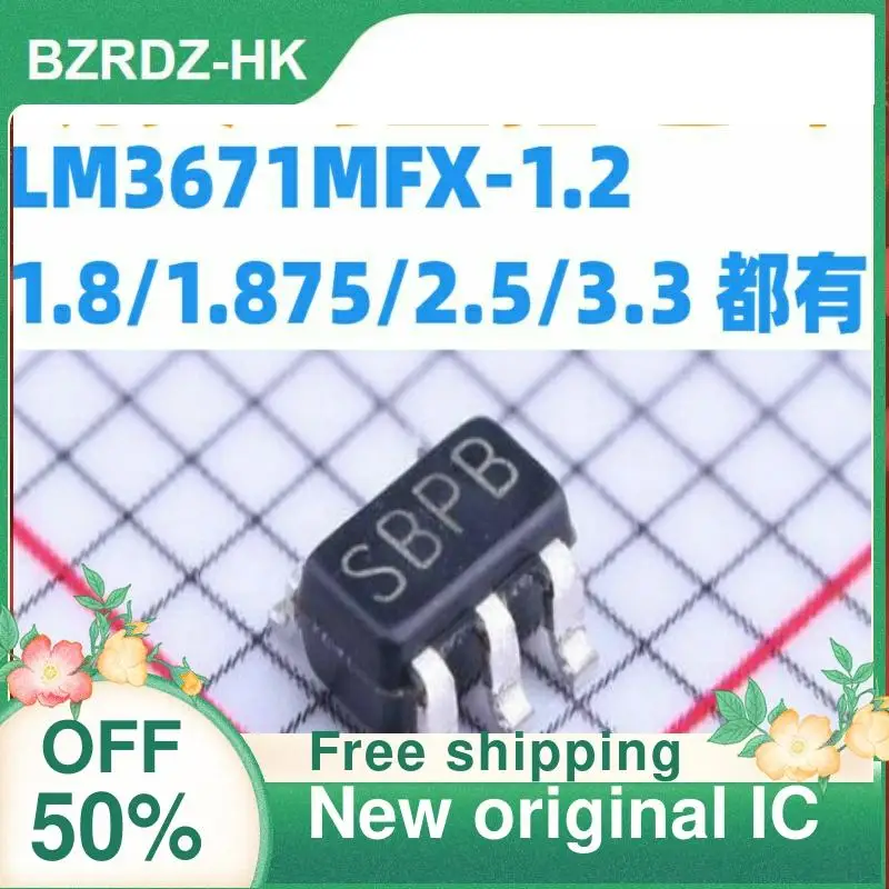 

10PCS LM3671MFX-1.2/1.8/1.875/2.5/3.3 SBPB/SBSB/SDVB/SJRB/SJEB New original IC