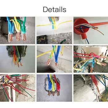 

New Full-automatic Universal Connector Electrician Trailing Frog Electrician tools hand tools parts for stripping