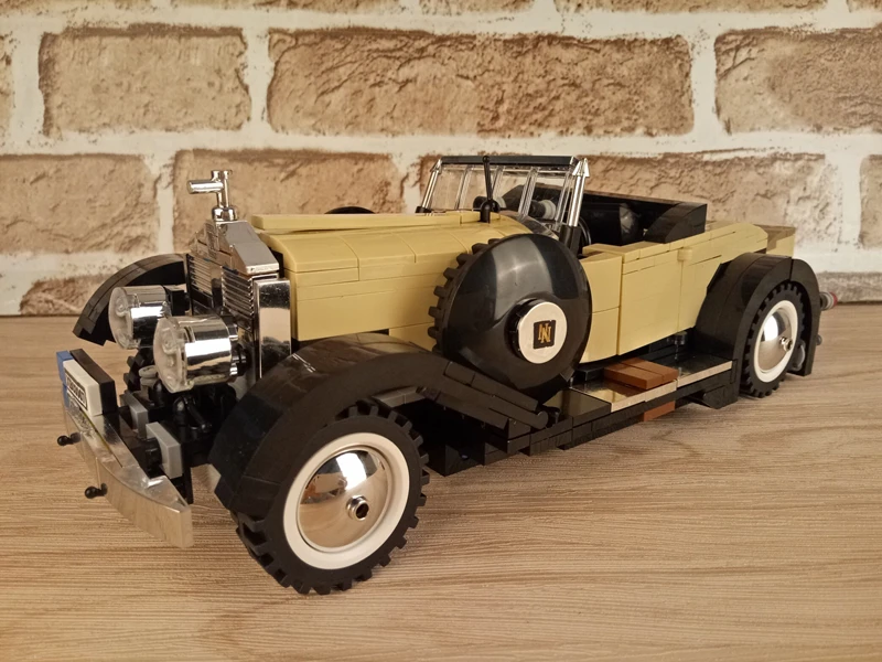 

Creator Expert Rolls-Royce Retro Classic Convertible Cars Building Blocks Sets Bricks Classic Model Kids Toys