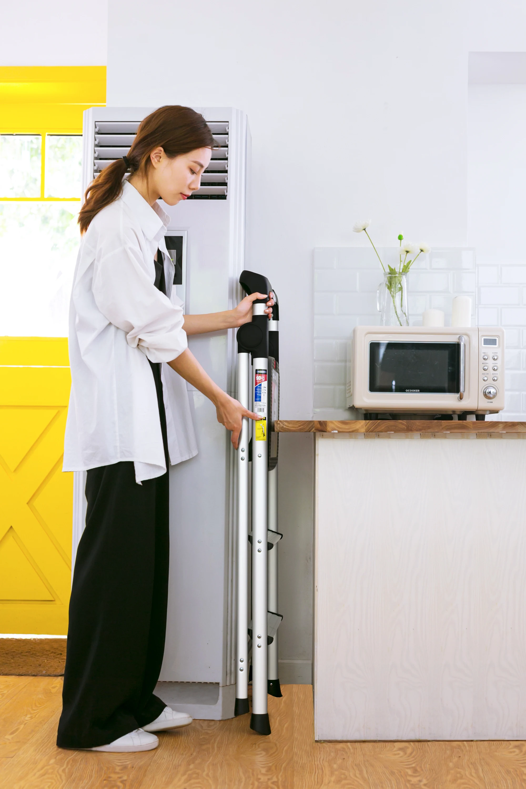 Werner Scala Stepsgabello In Alluminio A 4 Gradini Aj4