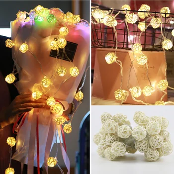 

LED String Lights, Battery Box, Sepak Takraw Small Lantern, Net Red Room Decoration String Lights, Festive Party Night Light