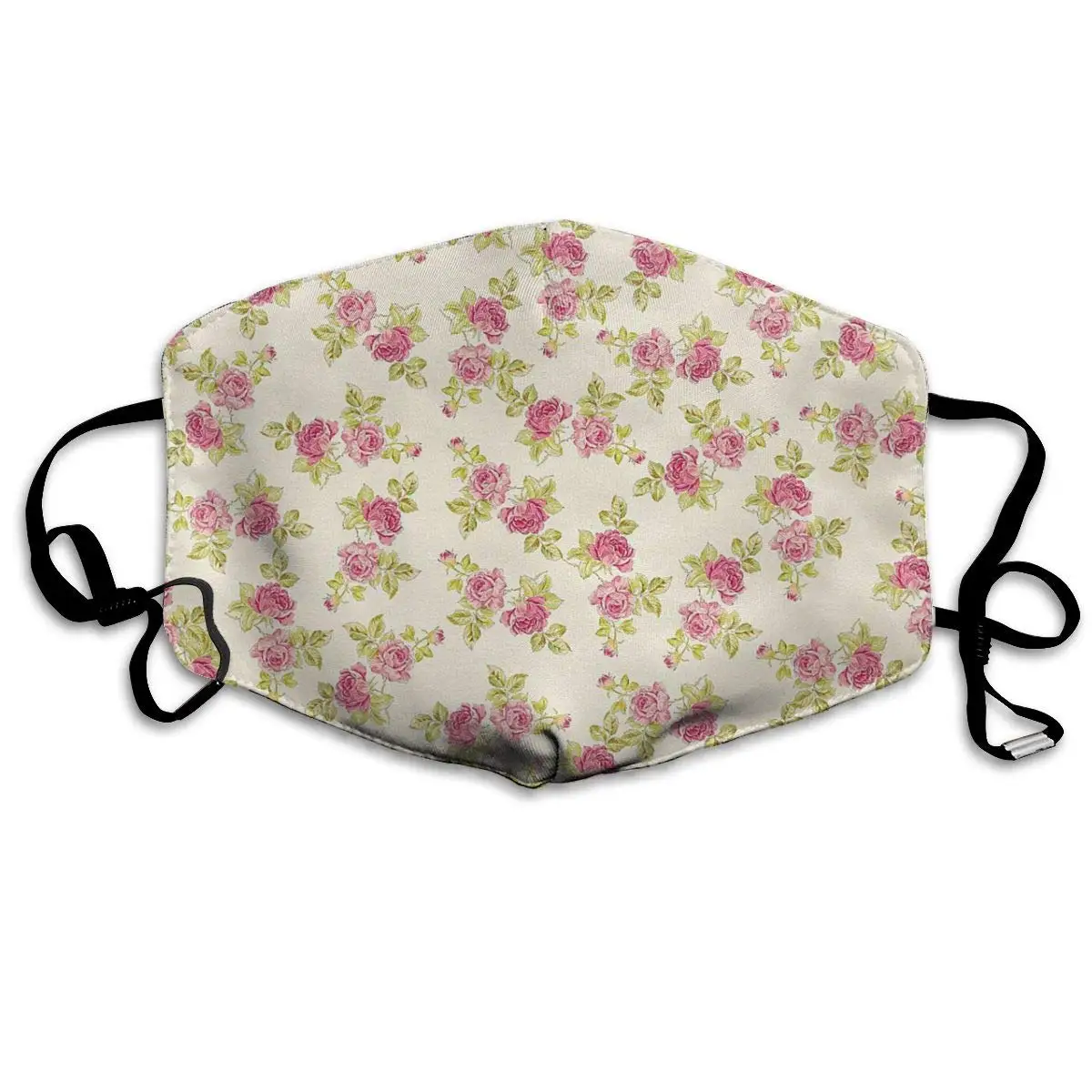 

Face Mask Floral Pattern Inspiring Cycling Half Face Earloop Ski Mask for Boys