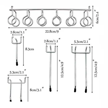 

81* Mix Pegboard Hooks Assortment Heavy Duty Peg Hook Organization Wall Storage