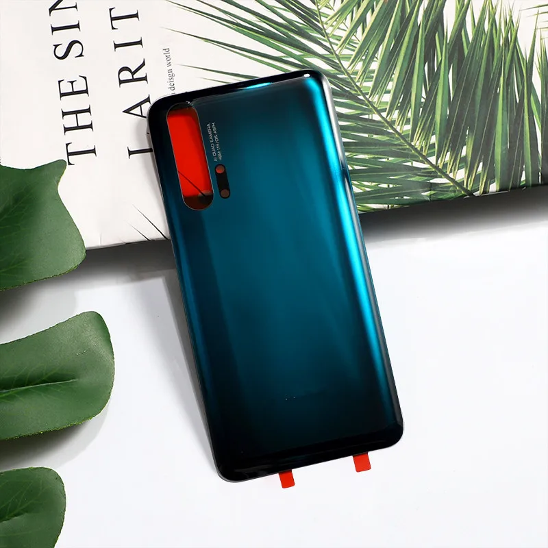 Honor20 Pro 100% оригинальный корпус для Huawei Honor 20 Стеклянная Крышка батарейного отсека