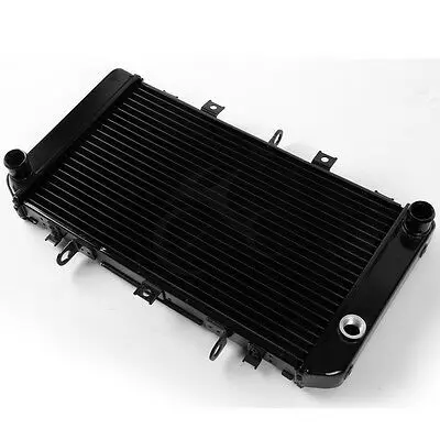 Радиатор мотоцикла кулер алюминиевый для Kawasaki Z750 2004-2006 Z750S 2005-2007 черный