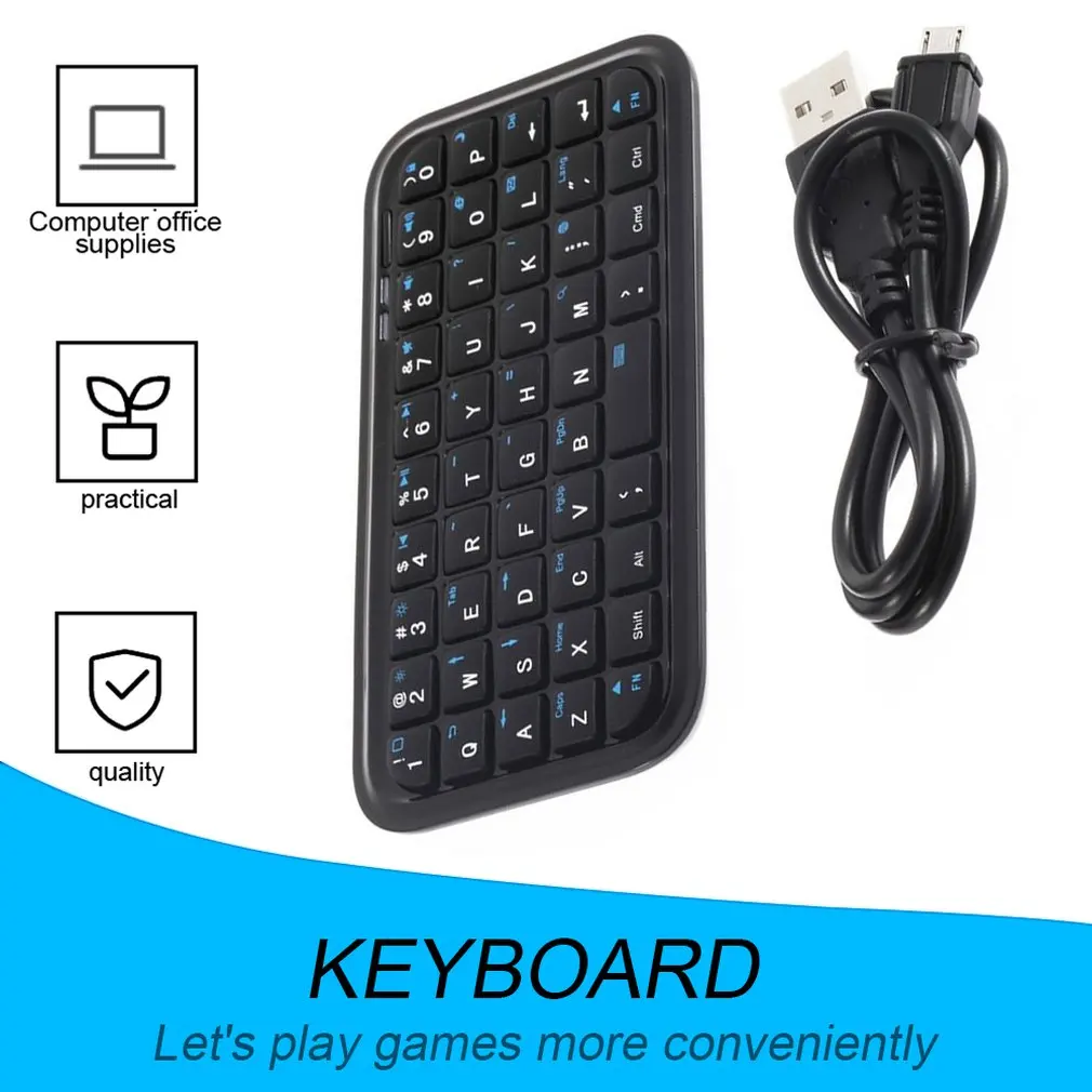 Беспроводная мини клавиатура Bluetooth 3 0 для iPad 2 4 iPhone 4S 5 5S 6 6S 7 Android OS PC|Клавиатуры| |