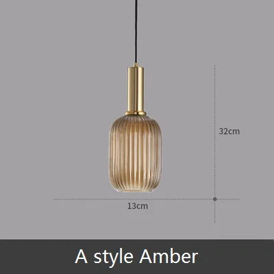 Nordic Design Loft Vintage LED Pendant Light Iron Glass Single Head Hanging Lamp Home Decor Lighting Fixtures DIY Droplight - Цвет корпуса: 004