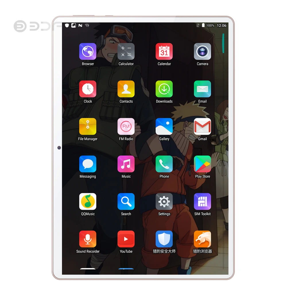 BDF, планшет, 10 дюймов, две sim-карты, 3G, телефонные звонки, планшеты, ПК, Android 7,0, четыре ядра, 4 ГБ/64 ГБ, планшет, 1920*1200, ips, планшет, 10,1