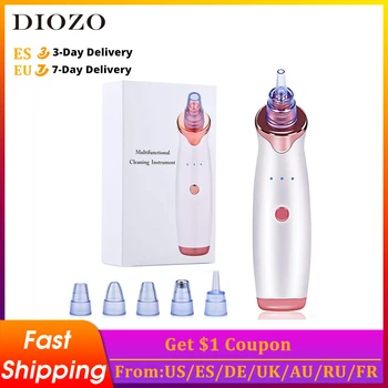 

DIOZO Blackhead Remover Pore Acne Pimple Removal Face Deep Nose Cleaner Vacuum Suction Facial Diamond Beauty Clean Skin Tool