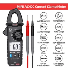 MESTEK – pince multimètre AC/DC, pince ampèremétrique, True RMS, testeur de résistance de tension, CM85C