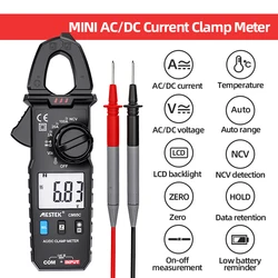 MESTEK Clamp Meter Auto Range Multimeter AC/DC Pinza Amperimetrica True RMS Meter Voltage Ressistance Current Tester CM85C