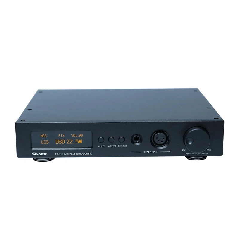 Singxer SDA-2 Decoding Audio Decoder Headphone Amplifier DSD512 AK4497EQ DAC Hifi Professional amplifier01