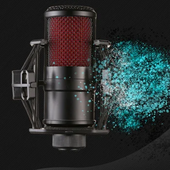 

Shock Film Condenser Microphone Computer Phone K Songbao Recording Microphone Heart-Shaped Pointing Live Microphone