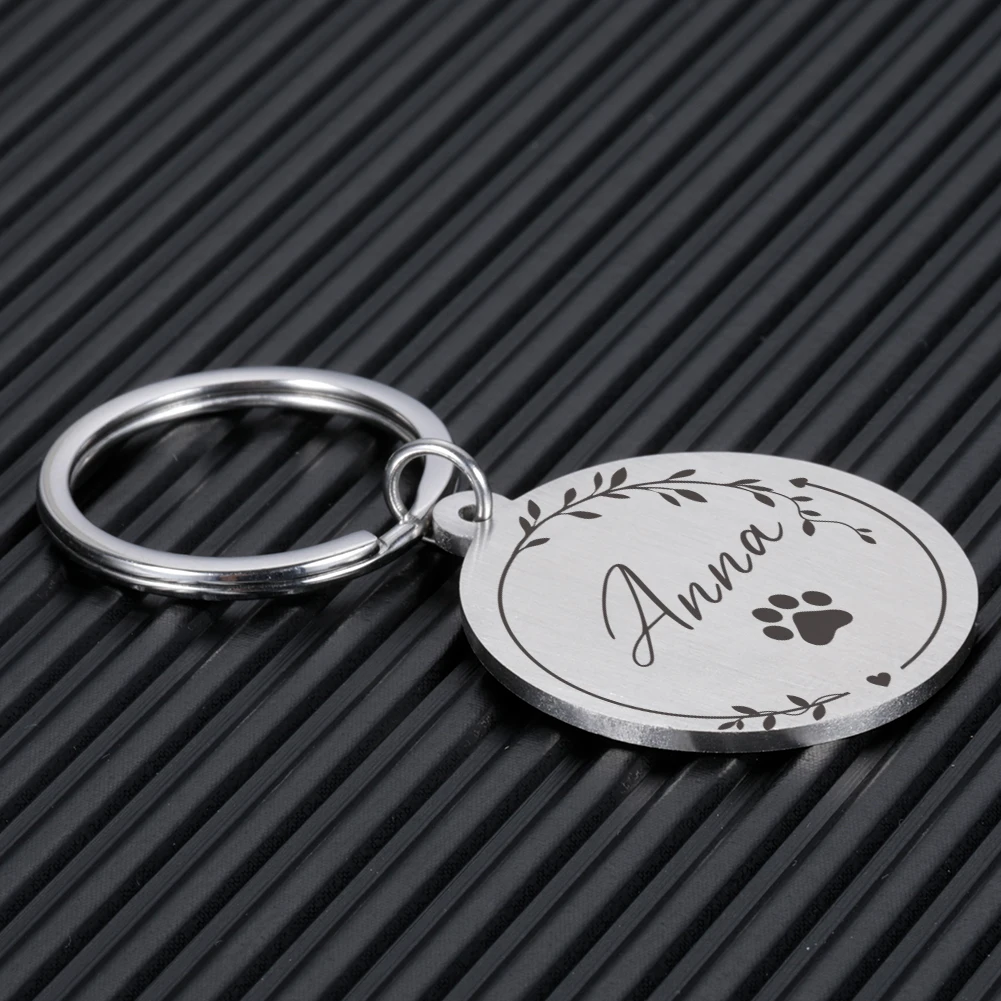 Personalizado Pet ID Tag, Gravado Nome Do