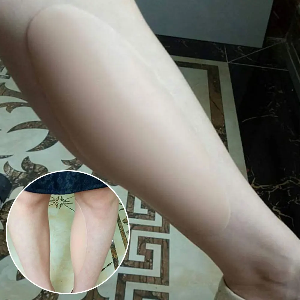 Силиконовые накладки на ноги силиконовые щитки для голени для кривых или тонких ног тело красота формирование силиконовые ноги икры наклейки-заплатки