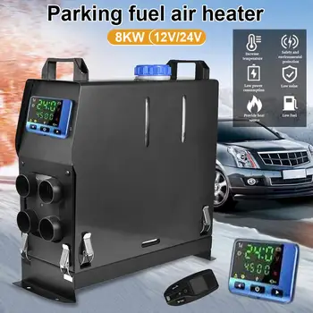 

12V/24V 8KW Air Diesel Heater All-in-One Machine Single Hole LCD Monitor Heater Diesel Parking Warmer For Car Truck Bus Boats