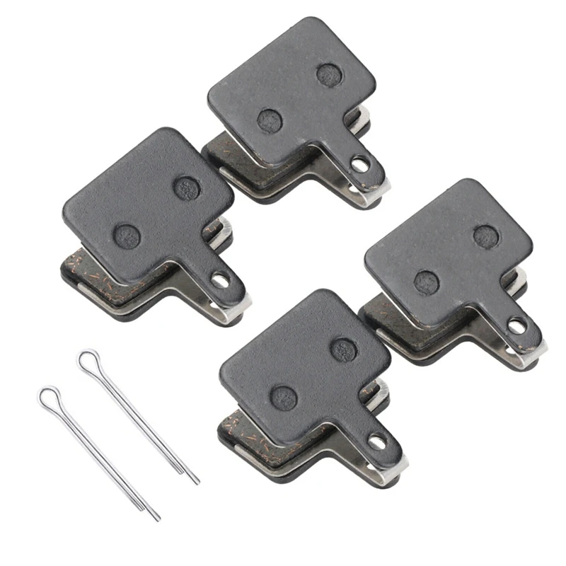 4 Pair 8 Pcs Set Bicycle Resin Disc Brake Pads for Shimano M375 M445 M525 | Спорт и развлечения