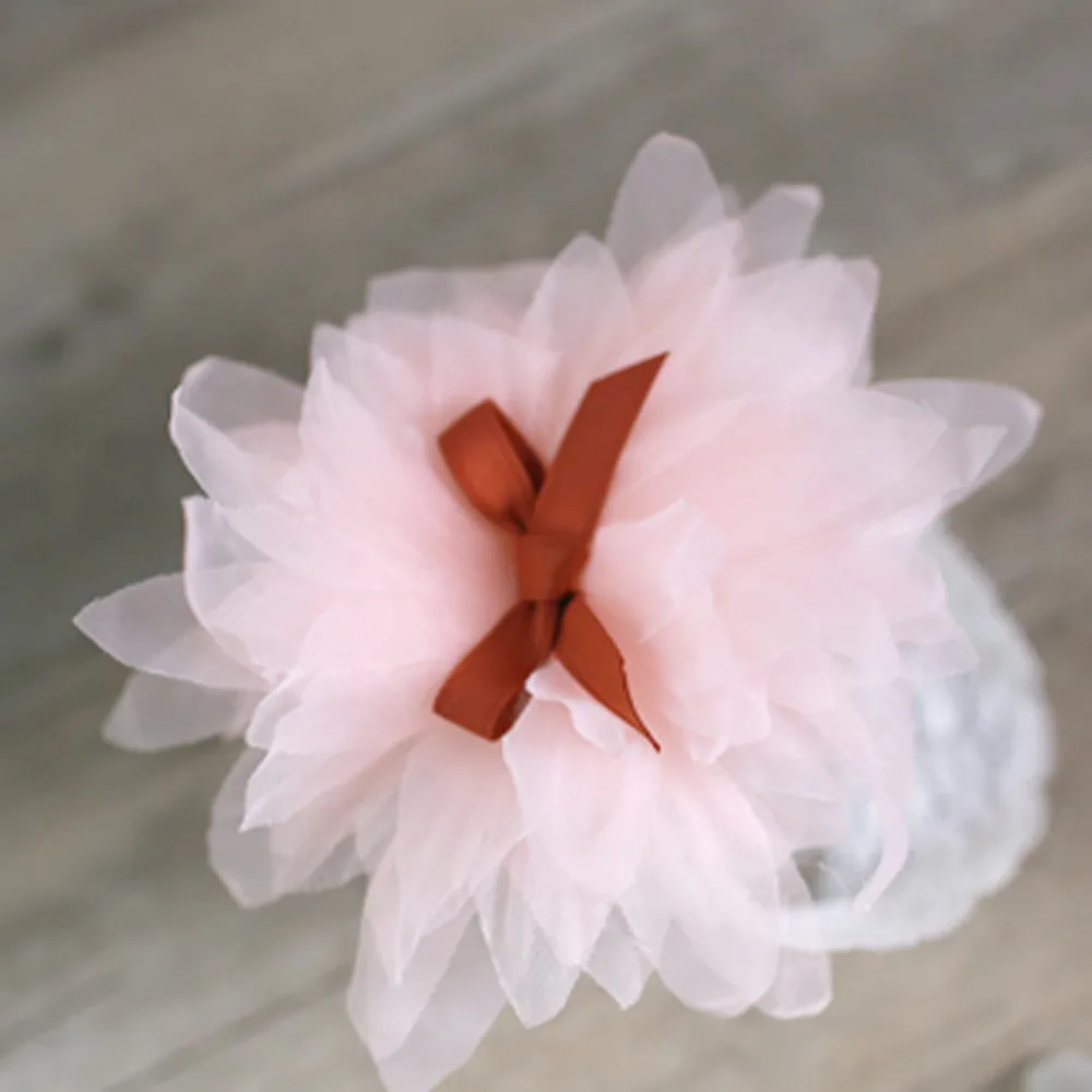 2020 new Baby big flower hairband Kids Baby Girls Head Band Hair Bows Flower Girl