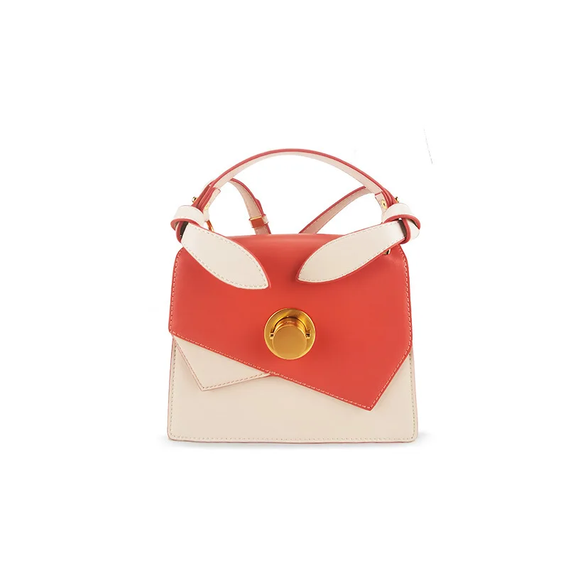 

luxury With a simple design, the new 2019 handbag features a single-shoulder lady's bag and a stylish cross-body leather bag