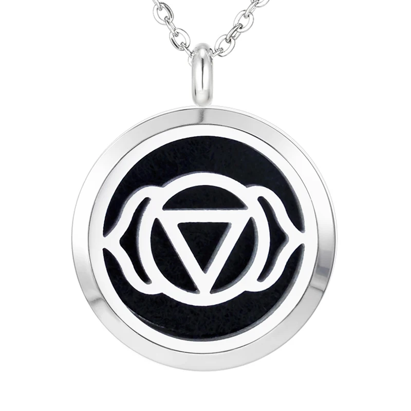 251 Essential Oil Diffuser Locket Pendant Necklace