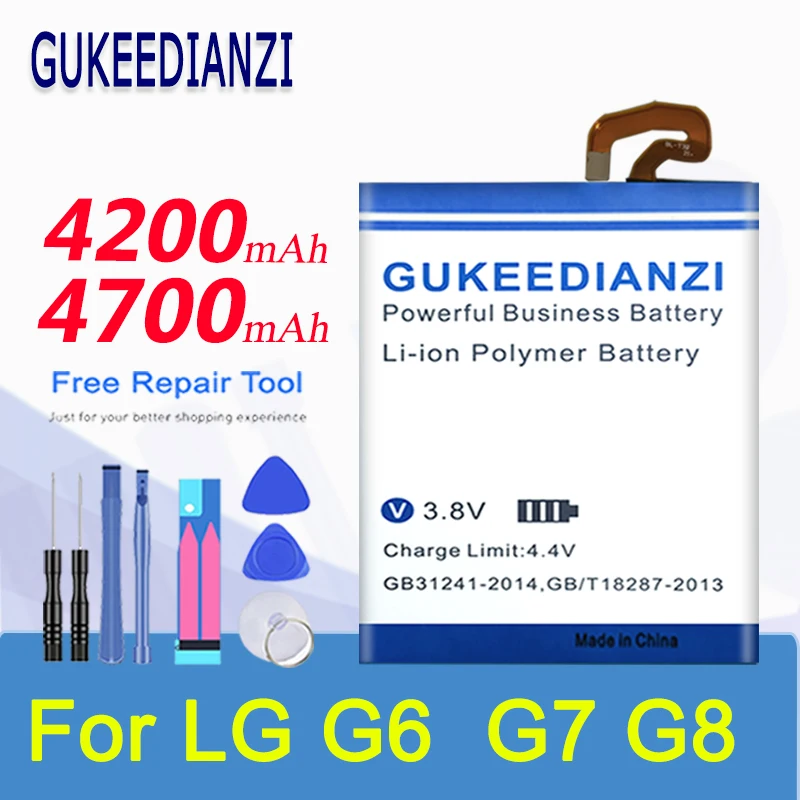 BL-T32 BL-T39 BL-T41 Батарея для LG G6 G600L G600S H870 H871 H872 H873 LS993 G7 + G7Thinq лм G710 Q7 LMQ610 G8 Thinq
