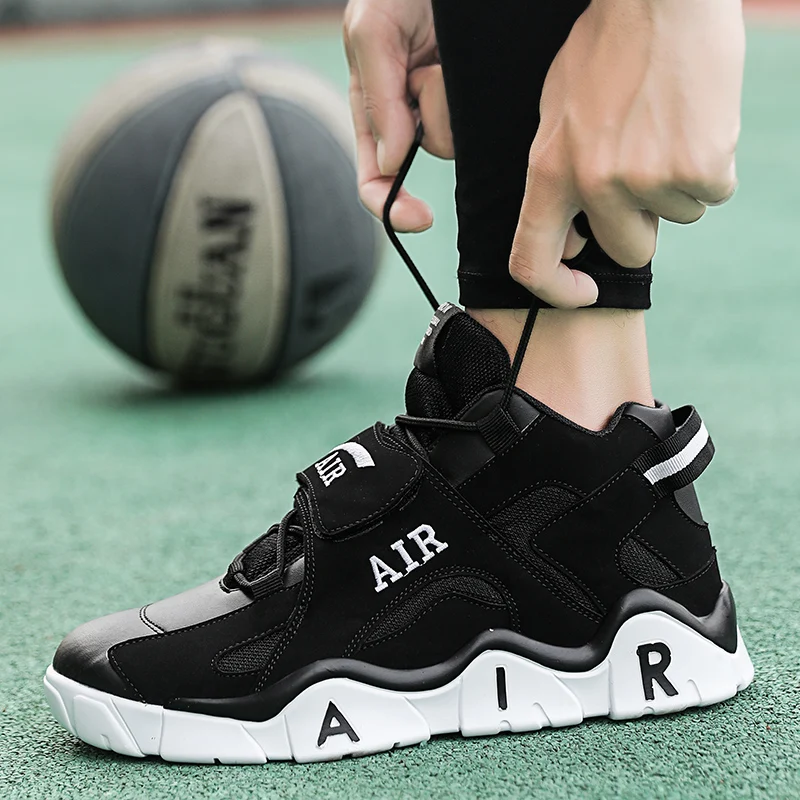 Мужские баскетбольные кроссовки, бренд Jordan, высокая мужская спортивная обувь, Нескользящие уличные кроссовки для тренировок, Tenis Masculino Basket Homme