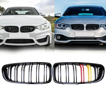 

Car Front Kidney Shiny Black Style Grille For-BMW 4-Series F32 F33 F36 M4 13-16