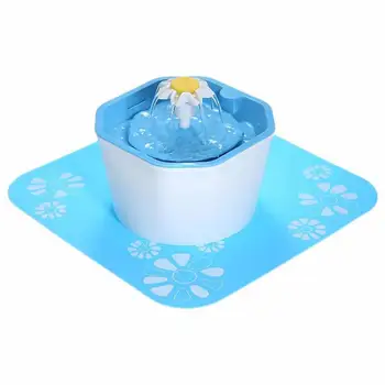 

1.6L Automatic Water Dispenser Circulation Water Fountain Portable Water Feeder Electric Feeder Bowl(Main Engine + Cushion)