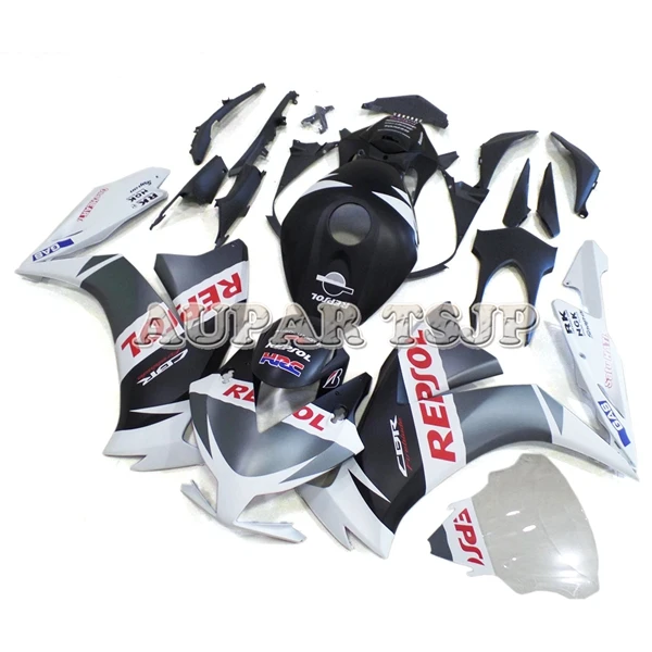 Repsol черный, белый цвет ABS рамы кузова для Honda CBR1000RR 2012 13 14 15 для детей возрастом 12, 13, 14, 15, 16 CBR1000RR cbr1000rr мотоциклетная нательная защита, комплект
