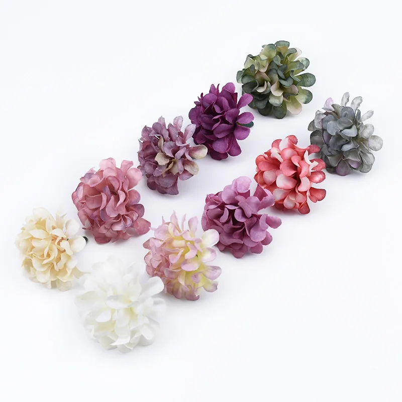 10/30pcs Seide Nelken kopf künstliche Blumen für die Heim dekoration Hochzeit Braut zubehör Clearance DIY Geschenke Candy Box