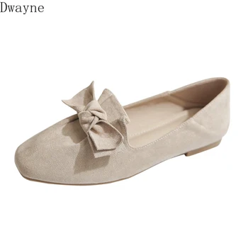 

2019 girls popular shoes spring net red evening shoes wild flat peas shoes fairy shoes