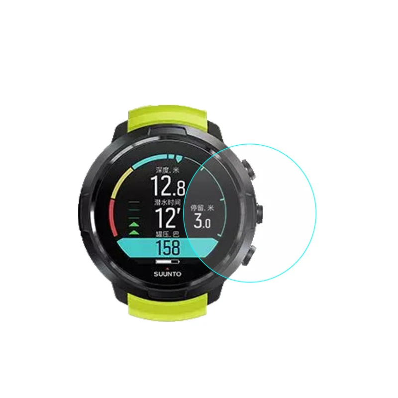 5 шт. защита для экрана из закаленного стекла Suunto D5 Dive computer Smart Watch Защитная пленка