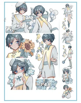 

Flower Girl Washi Tape Anime Character Planner Decorative Tapes Japanese Stationery