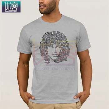 

2020 Fashion Summer Hot Sale Jim Morrison The Doors Lyrics Silhouette Unisex Mens T-Shirt Tee Shirt Cotton Tee Shirt Present