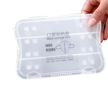 

1pcs Box To Store Masks Antibacterial Cover For Masks N95 Disposable Storage Box Case To Store Masks Portable Box To Store Masks