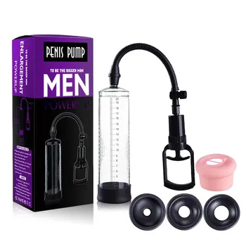 Enlarge Penis Pump Penis Enlargement Vacuum Pump Penis Trainer Cock Dick Extender Male Massager Pump Sex Toys For Men Penis Shop 1