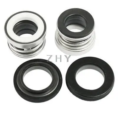 

2 Pcs 17mm Diameter Rubber Bellow Mechanical Water Pump Shaft Seal