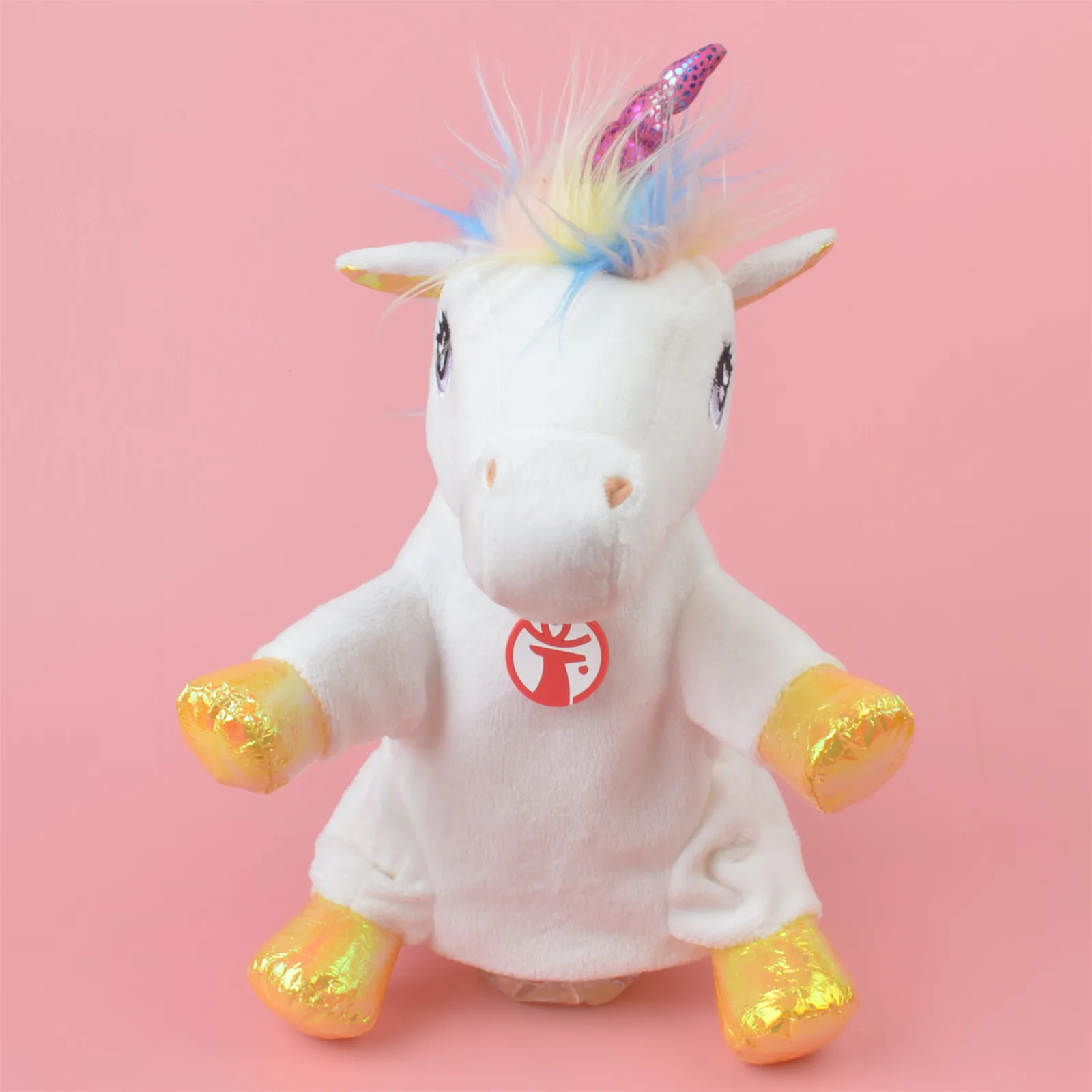 Unicorn Finger Puppets Baby Animals Educational Hand Cartoon Animal