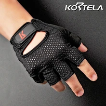 Высококачественные Спортивные Перчатки для фитнеса с полупальцами для женщин и мужчин, износостойкие перчатки для бодибилдинга, тяжелой атлетики, для тренировок в тренажерном зале, черные, розовые XS