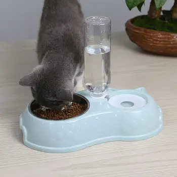 

S M L pets bowl automatic pet feeder cat water fountain cat water bottle feeder dog water dispenser puppy dog drinking bottle