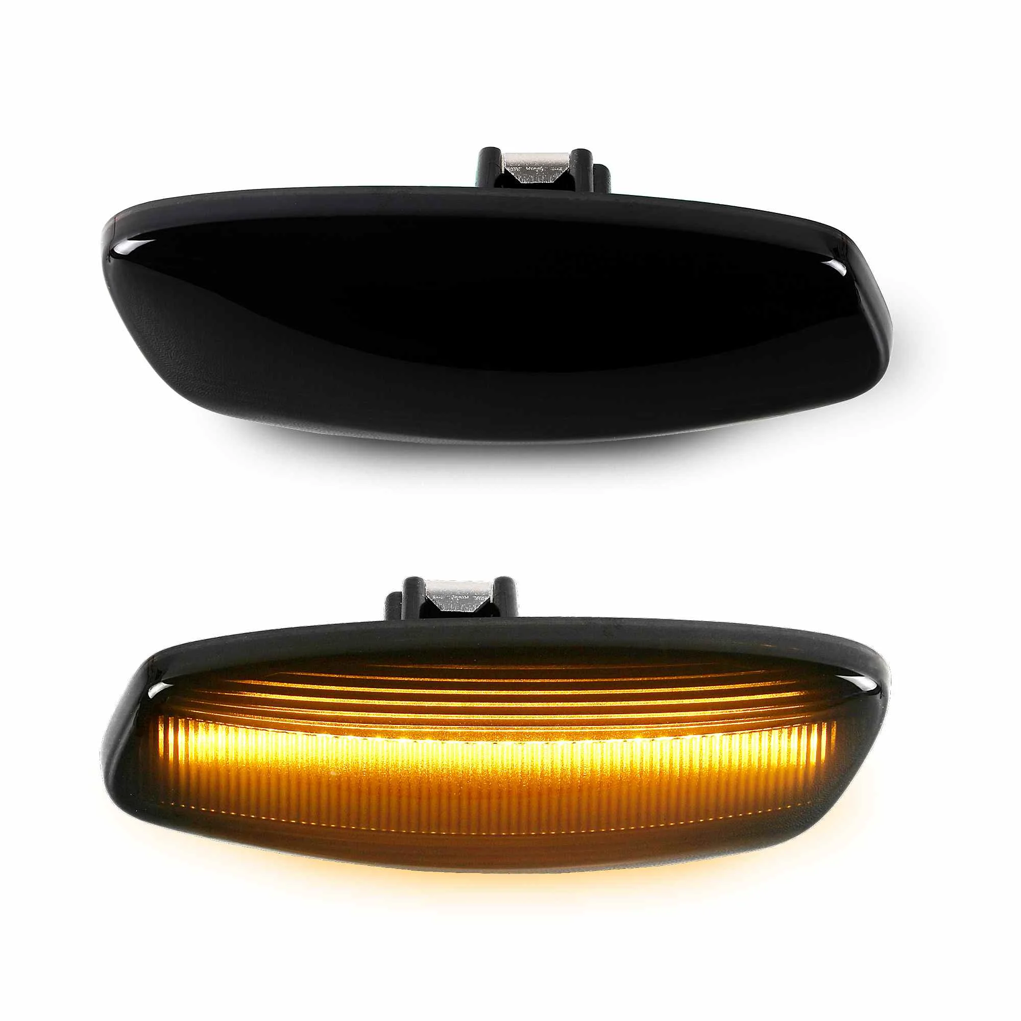 Пара динамический светодиодные, боковые, габаритные фонари 12V течет поворотов светильник мигалка для Citroen C3 C4 C5 DS3 DS4 для peugeot 207 308 3008