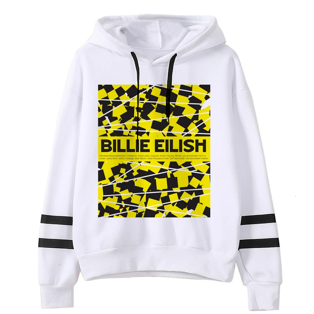 Billie Eilish толстовки с капюшоном в стиле хип-хоп горячая Распродажа худи Bad Guy уличная женская повседневная одежда толстовка одежда - Цвет: 3013