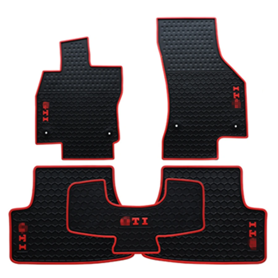 

YJ99 For Volkswagen VW Golf 6/7/7.5/7GTI/7.5GTI Sportsvan Anti Skip Latex Durable Carpets Special Rubber Car Floor Mats