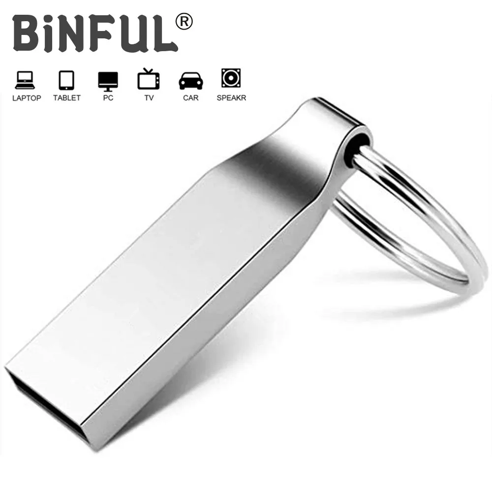 BiNFUL pen drive 32GB Waterproof usb flash drive High Quality 64GB flash stick 4G 8G 16G 32G 128G 256G pendrive Free Custom Logo binful mini usb flash drive practical capacity usb flash stick waterproof pen drive 1g 2g 4g 8g 16g 32g 64g pendrive usb stick