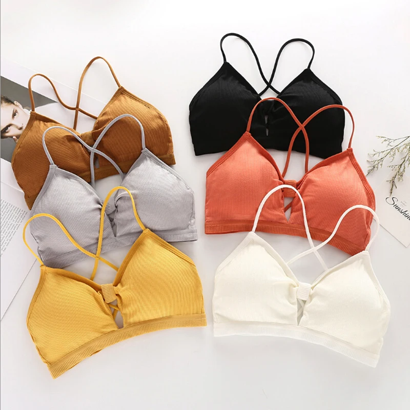 Sexy Padded Bra Push Up Bralette Bras For Women Seamless Brassiere Female Sexy Wireless Bra Underwear New Fashion
