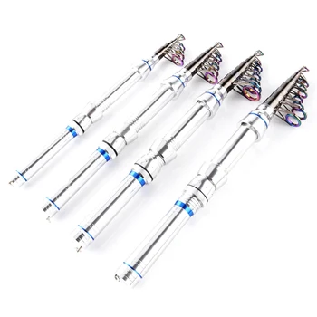 

1.5m 1.8m 2.1m 2.4m Carbon Fiber Telescopic Fishing Rod Short Sea Rods Ultralight Travel Spinning
