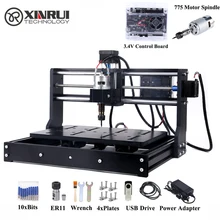Atualizado cnc 3020 er11 gravador máquina de madeira diy roteador cortador de gravura a laser uso com grbl controle apoio offline.