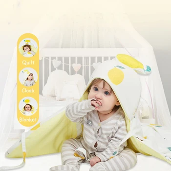 

Baby Sleeping For Newborn Multifunction Windproof Warm Envelope Cocoon Swadlle Wrap Blanket Super Soft Outside Anti Startle