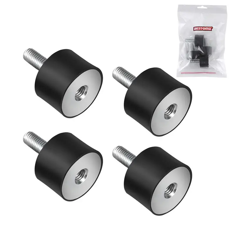 

WINOMO 4pcs Practical Rubber Mounts Shock Absorber Anti Vibration Silentblock Car Boat Bobbins For Welding Machine Equipment