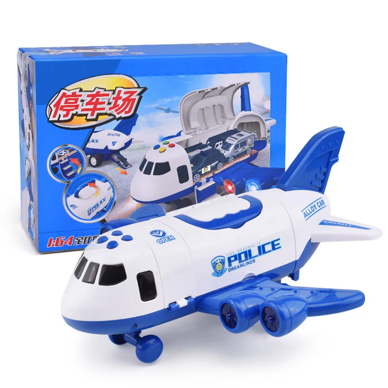 

Portable airplane toy portable inertia power toy airplane gift music sound toy luminous early education educational toy car